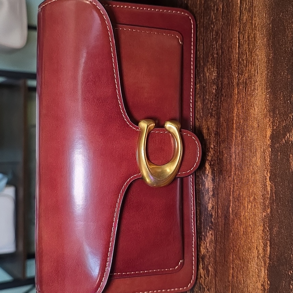 Coach Tabby 20 - Dark Neutral Spazzolato Leather - Picture 2 of 9